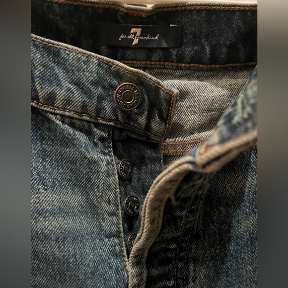 7 For All Mankind Ripped Jeans - Picture 7 of 7